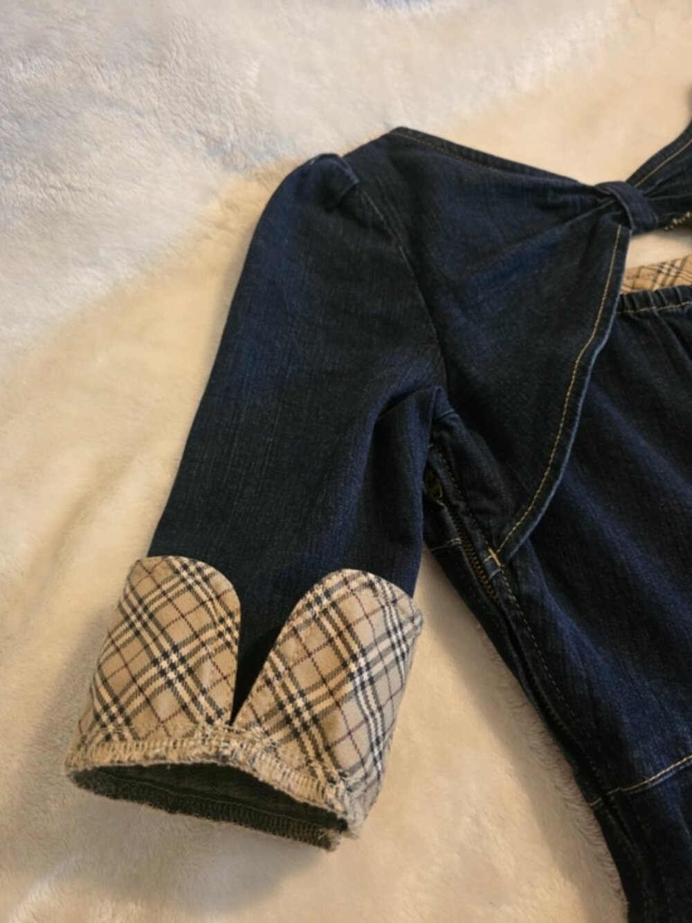 Burberry Blue Label Denim Dress Size 38 (S/M) – Excellent Pre-Owned Condition - Picture 11 of 15